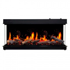 Электрокамин 5D V-ART LCD 42 Panorama (встраиваемый / настенный электроочаг 42")