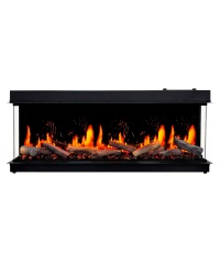 Электрокамин 5D V-ART LCD 50 Panorama (встраиваемый / настенный электроочаг 50")