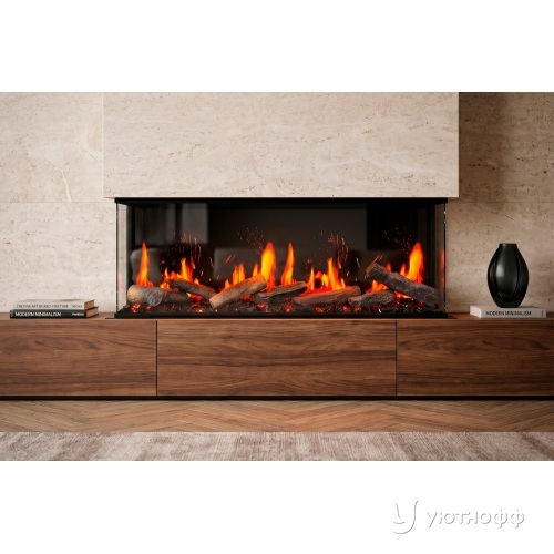 Настенный / встраиваемый электроочаг 5D V-ART LCD 50 Panorama