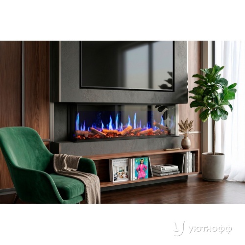 Настенный / встраиваемый электроочаг 5D V-ART LCD 50 Panorama