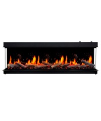 Электрокамин 5D V-ART LCD 60 Panorama (встраиваемый / настенный электроочаг 60")