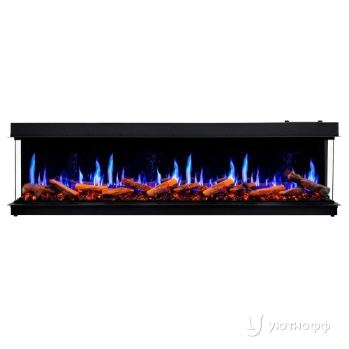 Настенный / встраиваемый электроочаг 5D V-ART LCD 72 Panorama