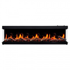 Электрокамин 5D V-ART LCD 72 Panorama (встраиваемый / настенный электроочаг 72")