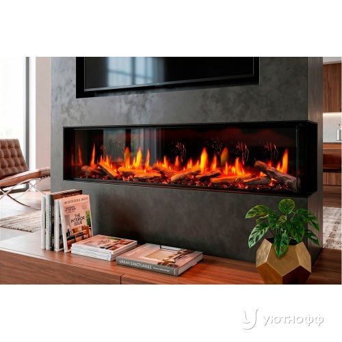 Настенный / встраиваемый электроочаг 5D V-ART LCD 72 Panorama