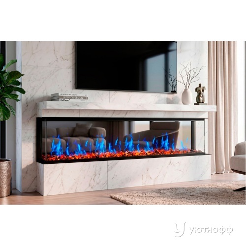 Настенный / встраиваемый электроочаг 5D V-ART LCD 72 Panorama