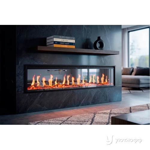 Настенный / встраиваемый электроочаг 5D V-ART LCD 74