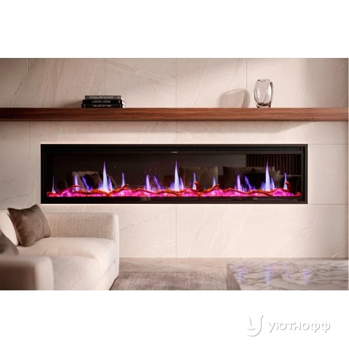 Настенный / встраиваемый электроочаг 5D V-ART LCD 74