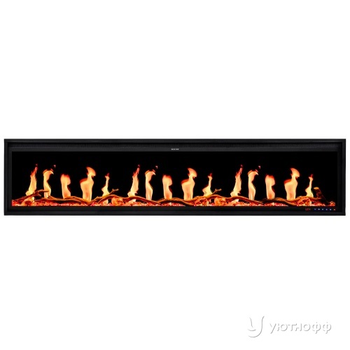 Настенный / встраиваемый электроочаг 5D V-ART LCD 84