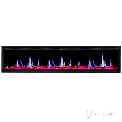 Настенный / встраиваемый электроочаг 5D V-ART LCD 84