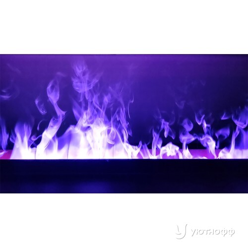 Паровой светодиодный электроочаг 3D Design L1000 с дровами и панелью Паровой светодиодный электроочаг 3D Design L1000 с дровами и панелью