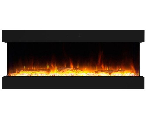 Линейный электроочаг Astra 60 RF с разноцветным пламенем