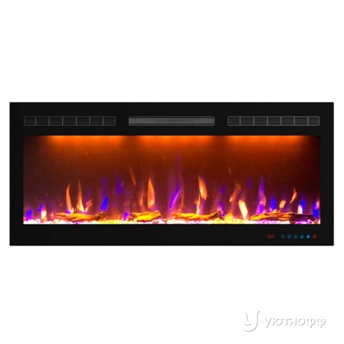 Линейный электроочаг Crystal 40 RF с разноцветным пламенем Линейный электроочаг Crystal 40 RF с разноцветным пламенем