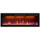 Линейный электроочаг Crystal 50 RF с разноцветным пламенем