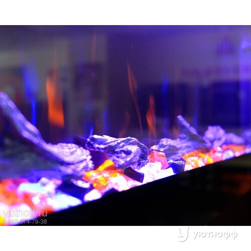 Линейный электроочаг Crystal 36 RF с разноцветным пламенем Линейный электроочаг Crystal 36 RF с разноцветным пламенем