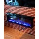 Линейный электроочаг Crystal 50 RF с разноцветным пламенем