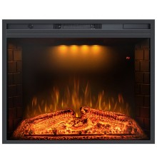 Электрокамин Emerald 28 LED (широкий очаг Эмеральд 28 со звуком)