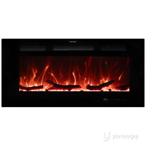 Линейный электроочаг Galaxy 36 RF FX с разноцветным пламенем Линейный электроочаг Galaxy 36 RF FX с разноцветным пламенем
