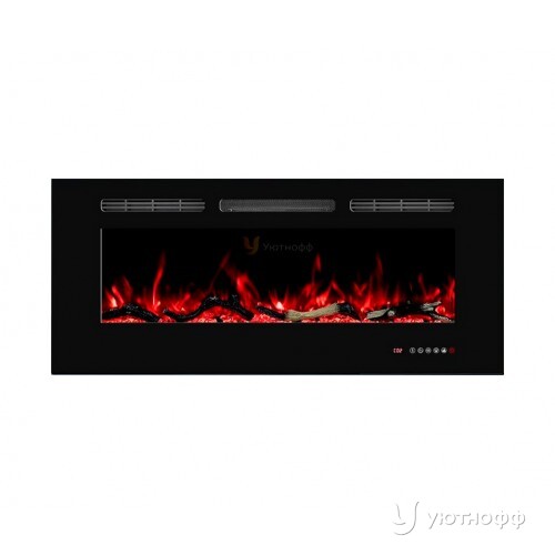 Линейный электроочаг Galaxy 42 RF FX с разноцветным пламенем Линейный электроочаг Galaxy 42 RF FX с разноцветным пламенем