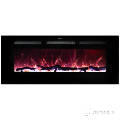 Линейный электроочаг Galaxy 42 RF FX с разноцветным пламенем Линейный электроочаг Galaxy 42 RF FX с разноцветным пламенем