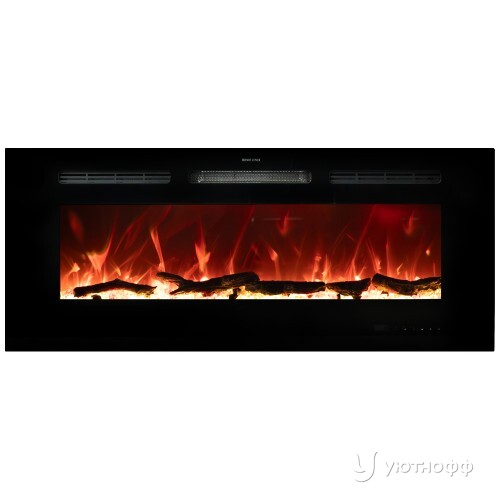 Линейный электроочаг Galaxy 42 RF FX с разноцветным пламенем Линейный электроочаг Galaxy 42 RF FX с разноцветным пламенем