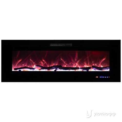 Линейный электроочаг Galaxy 50 RF FX с разноцветным пламенем