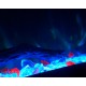 Линейный электроочаг Galaxy 50 RF FX с разноцветным пламенем
