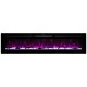 Линейный электроочаг Galaxy 72 RF FX с разноцветным пламенем