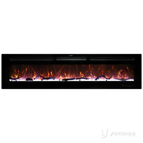 Линейный электроочаг Galaxy 72 RF FX с разноцветным пламенем Линейный электроочаг Galaxy 72 RF FX с разноцветным пламенем