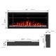 Линейный электроочаг Mercury 42 LED RF