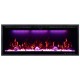 Линейный электроочаг Mercury 42 LED RF
