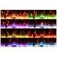 Линейный электроочаг Mercury 42 LED RF