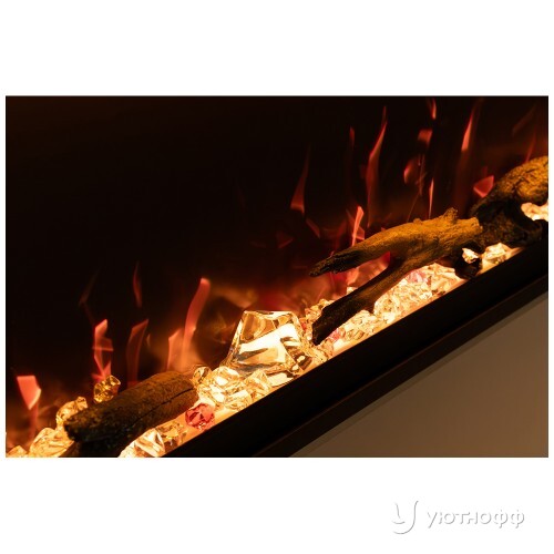 Линейный электроочаг Mercury 42 LED RF