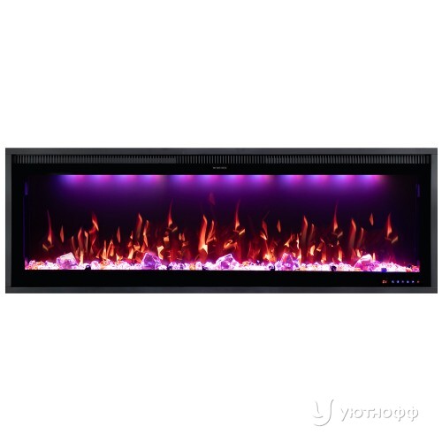 Линейный электроочаг Mercury 50 LED RF Линейный электроочаг Mercury 50 LED RF