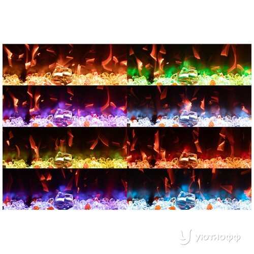 Линейный электроочаг Mercury 50 LED RF Линейный электроочаг Mercury 50 LED RF