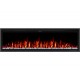 Линейный электроочаг Mercury 60 LED RF