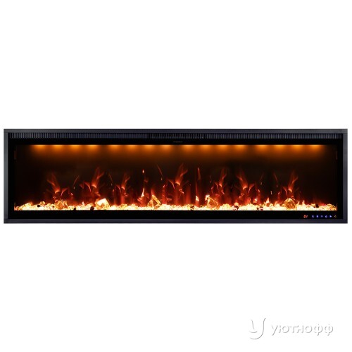 Линейный электроочаг Mercury 60 LED RF Линейный электроочаг Mercury 60 LED RF