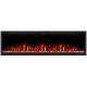 Линейный электроочаг Mercury 74 LED RF