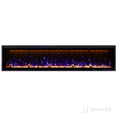 Линейный электроочаг Mercury 74 LED RF Линейный электроочаг Mercury 74 LED RF