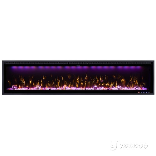 Линейный электроочаг Mercury 74 LED RF Линейный электроочаг Mercury 74 LED RF