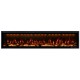 Линейный электроочаг Mercury 74 LED RF