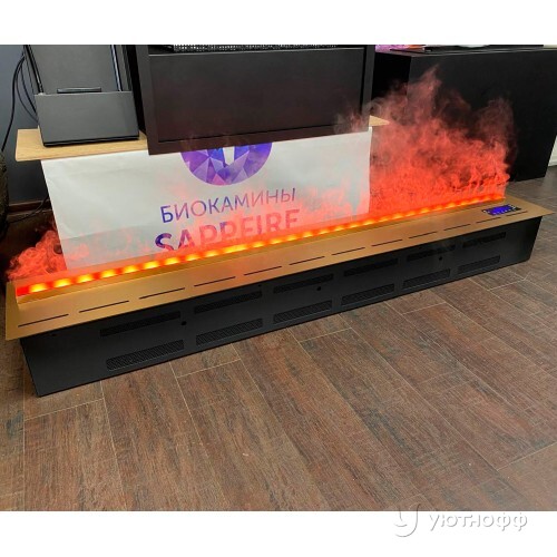 Очаг 3D Cassette 1800 черная панель