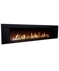 Настенный биокамин Mercury Black 1800 