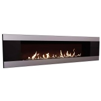 Настенный биокамин Mercury Horizontal 1800 