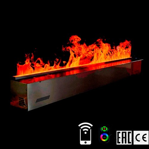 Очаг 3D Premier 1800 черная панель