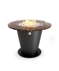 Уличный газовый камин-стол Рюмка
