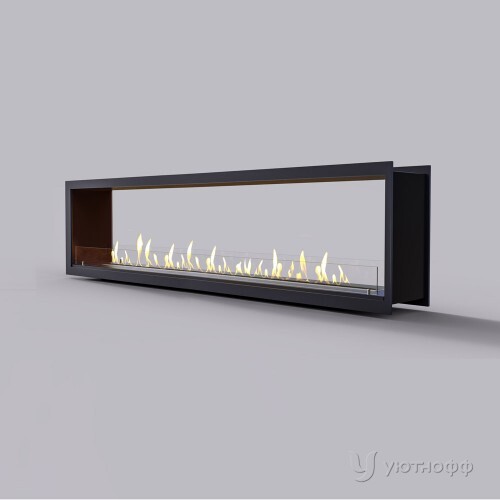 Биокамин встраиваемый Саппфаер 1000 (сквозной)