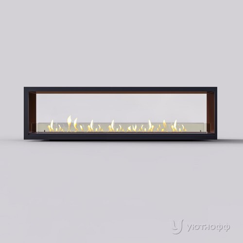 Биокамин встраиваемый Саппфаер 1500 (сквозной)