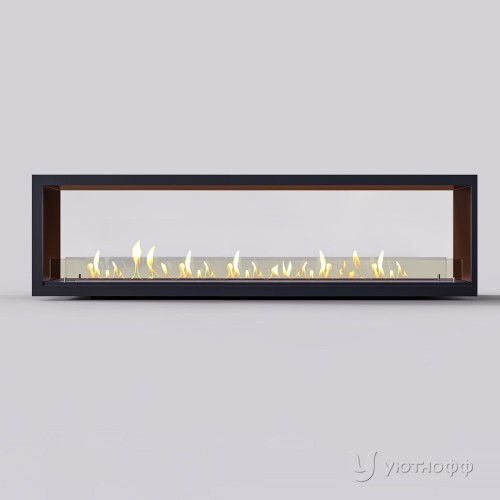 Биокамин встраиваемый Саппфаер 2000 (сквозной)