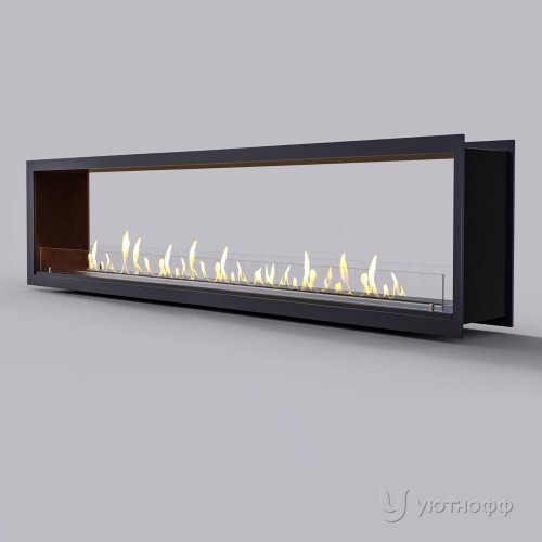 Биокамин встраиваемый Саппфаер 2400 (сквозной)