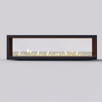 Встраиваемый биокамин Sappfire 2400 сквозной